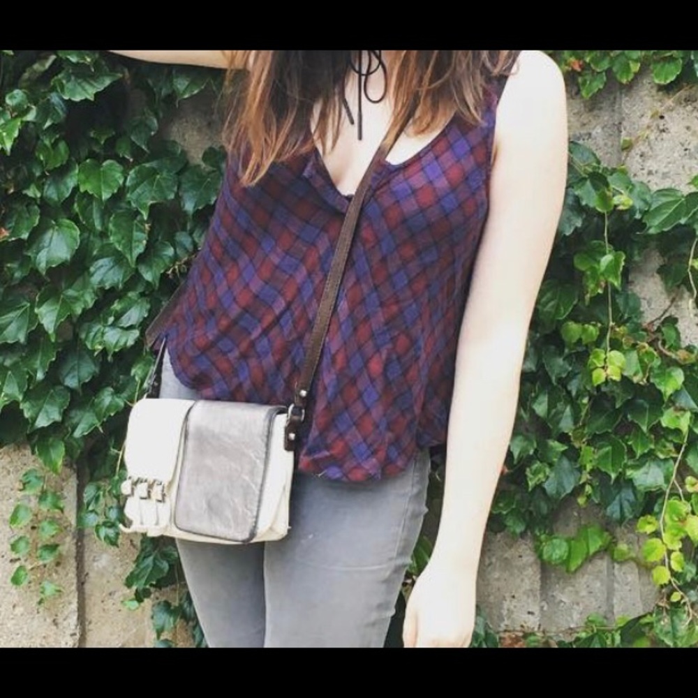 BDG Flannel Tank Top